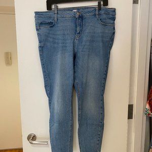 Old Navy High-Waisted Plus-Size Secret-Slim Rockstar Super Skinny Jeans